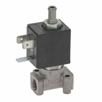Electrovalvula 3 vias 24v pequeña Azkoyen y Saeco.