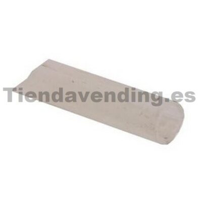 Tubo de salida de azúcar y desagüe Azkoyen silicona alimentaria 14 x 18 Transp. (1Metro)