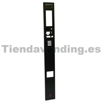 Embellecedor negro Azkoyen Palma H puerta curva
