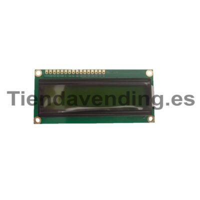Display LCD amarillo 16 x 2 Exp. 16 x 4 x 64,5 mm