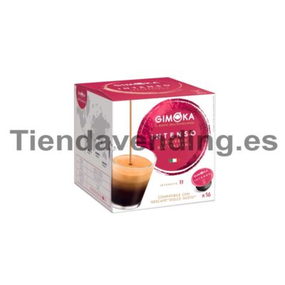 Cápsulas compatibles Dolce Gusto Intenso 16 unidades