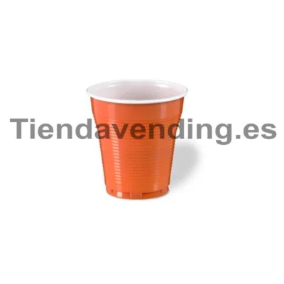 Vaso plástico bicolor pardo 166cc RT Aristea