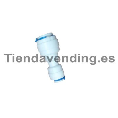Adaptador plástico 1/4" - 3/8" toma rápida osmosis