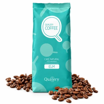 Café ELM descafeinado en grano Qualery