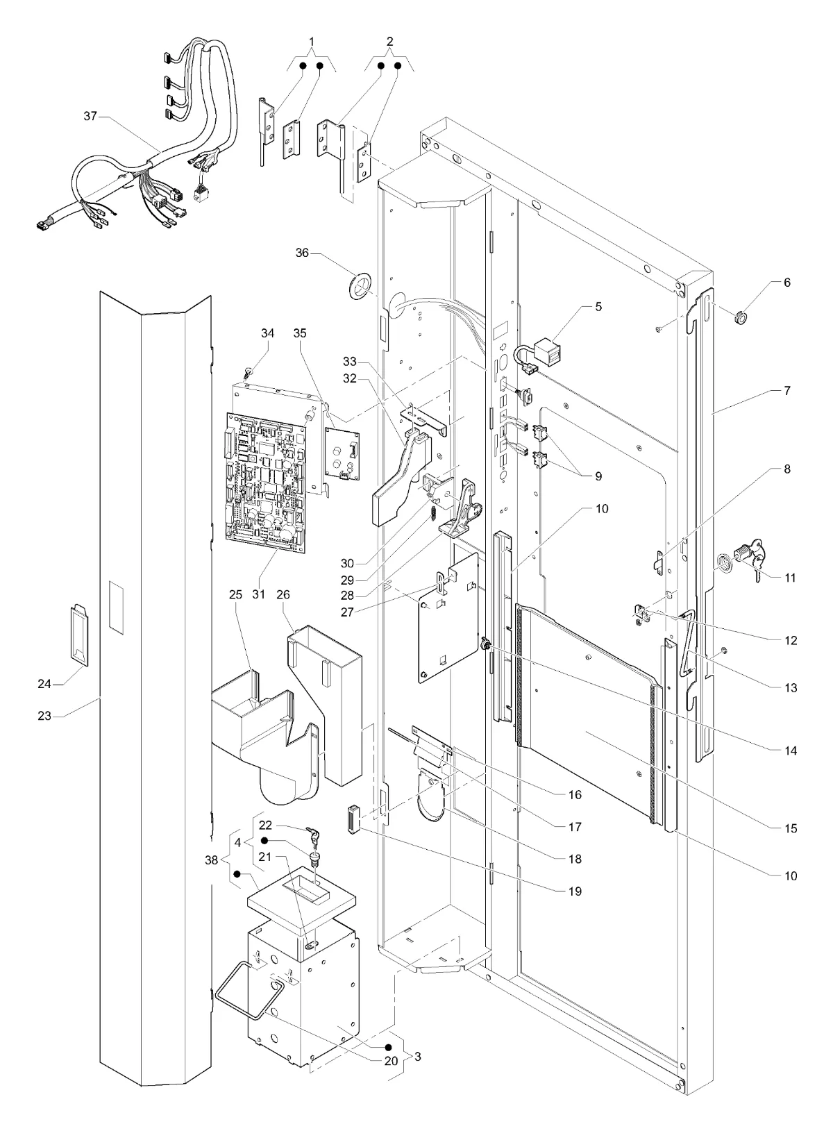 Concerto – 2 - Puerta - Lato interno